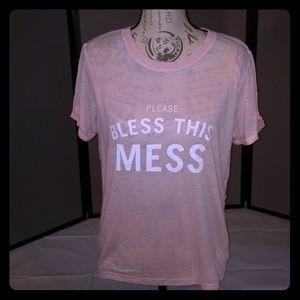 Sheer Forever 21 Tee Size Large